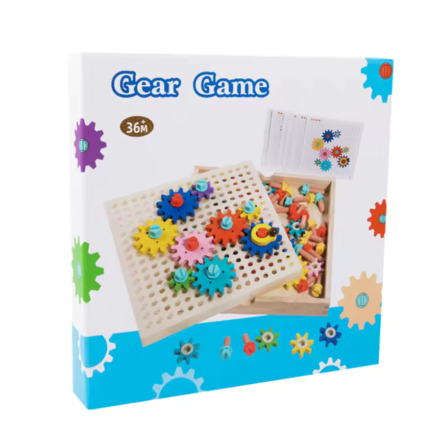 GearUp Play Board – Discover, Connect & Turn!