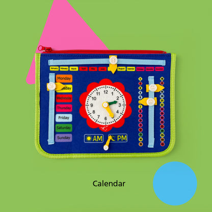 SkillBuddy Busy Board – Dress, Learn & Play Anywhere